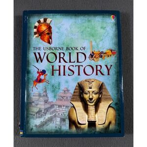 Usborne Book of World History Hardcover Illustrated Children‎ Homeschool